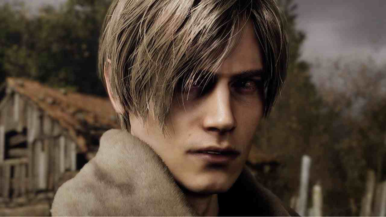 Leon Scott Kennedy Posing in Resident Evil 4 Remake