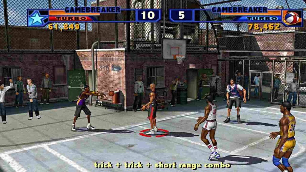 NBA Street Vol. 2 flashy dunk – underrated sports video games
