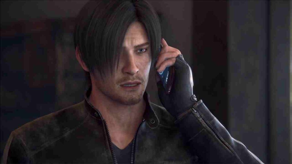 Why Leon Kennedy is So Popular? Resident Evil Vendetta's Leon Talking on cellphone. 