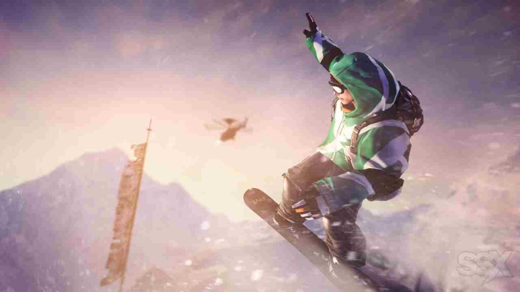 SSX 2012 extreme snowboarding gameplay – unpopular sports video game