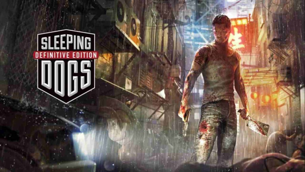 Wei Shen fighting gang members with martial arts in Sleeping Dogs open world action game