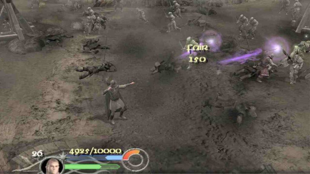 The Lord of the Rings: The Return of the King (2003) gameplay