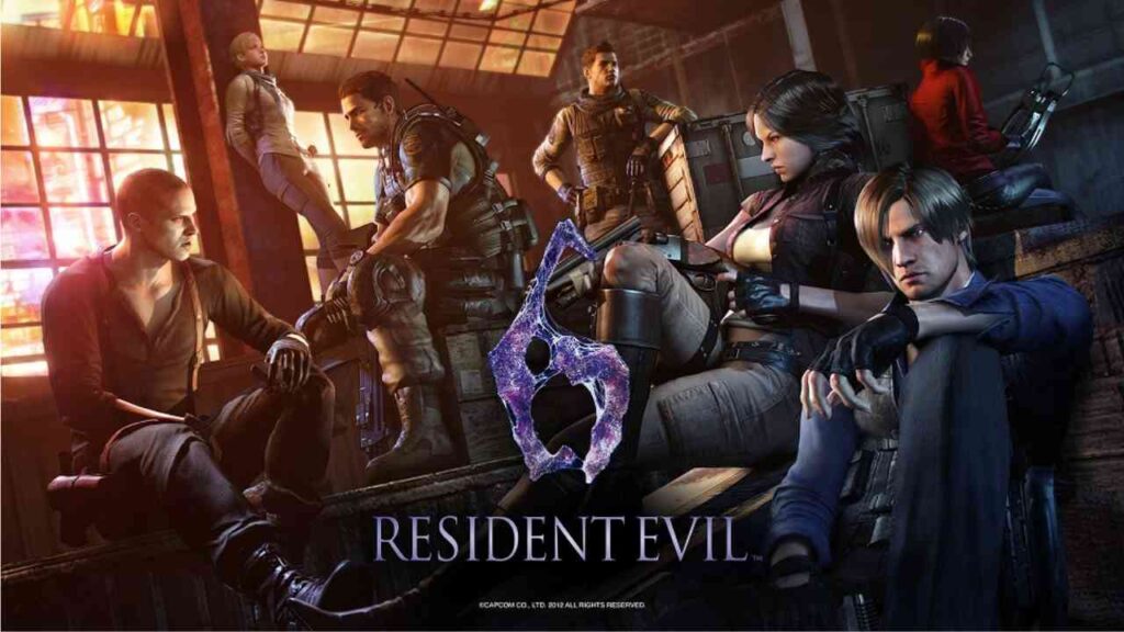 Players battling massive mutated boss in Resident Evil 6