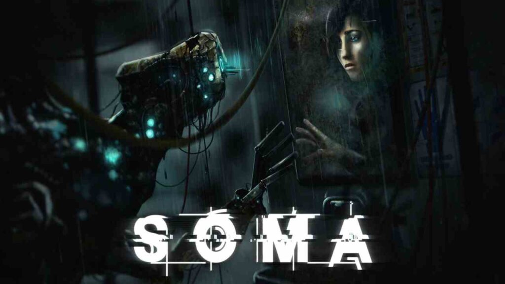 Underwater facility exploration in SOMA psychological horror game