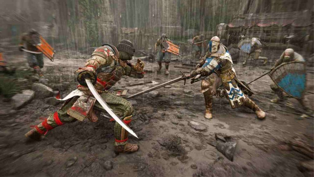 For Honor tactical melee duel with 3D movement