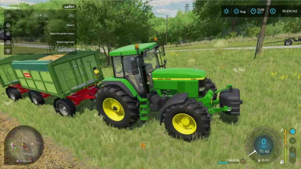 Farming Simulator 22 Gameplay screenshot. It's one of the best and most realistic simulation game for gamers. 