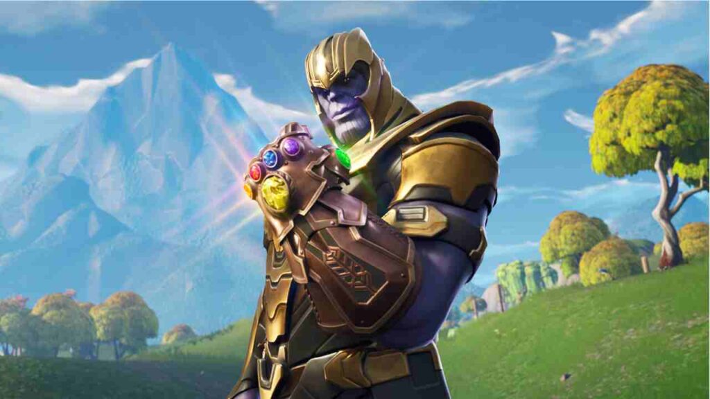 Infinite War Thanos X Fortnite