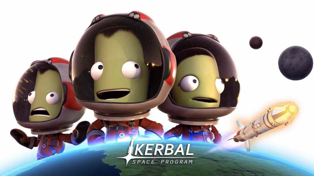 Kerbal Space Program Game Poster